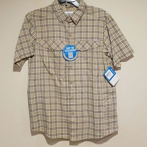 Columbia mens spf50 button down shirt